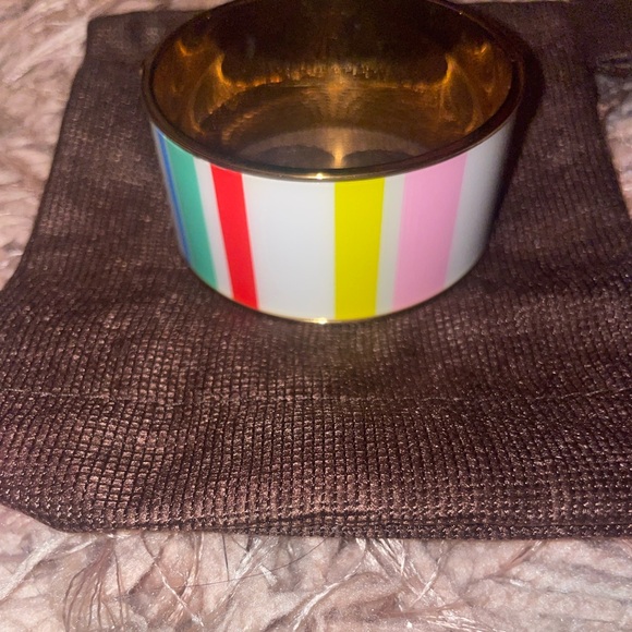 Kate Spade York Stripe Bracelet Bangle - Picture 1 of 9